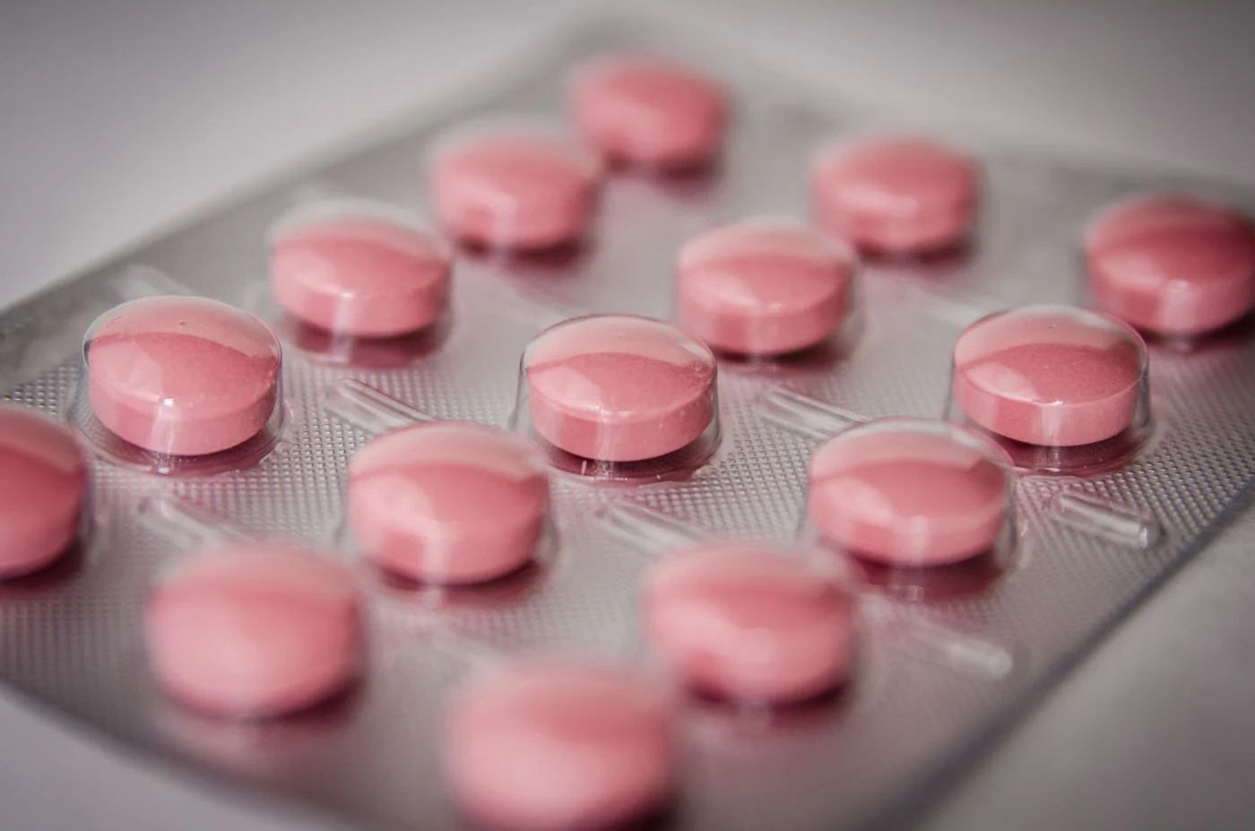 Tablets in sealed blister packs